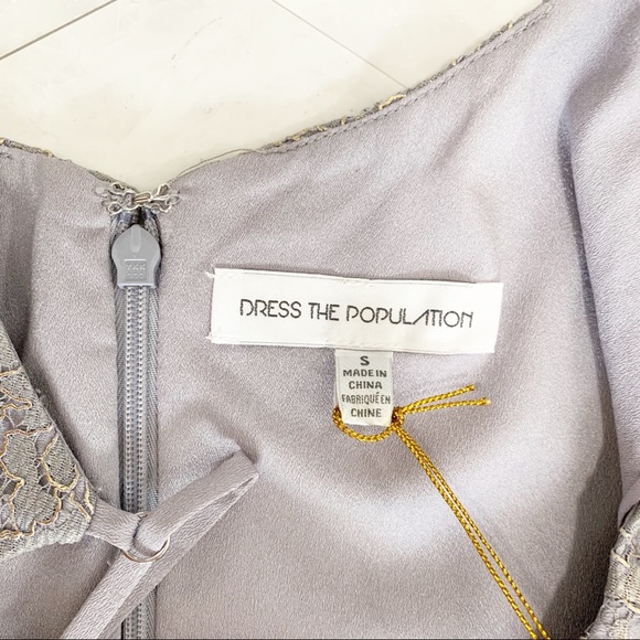 Dress the Population Antoinette Lace Maxi - Picture 5 of 7